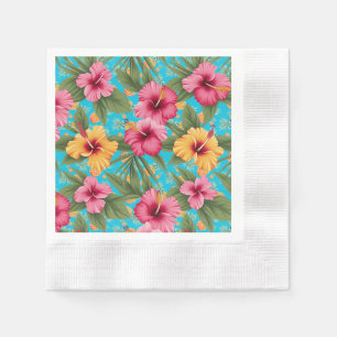 Servilleta De Papel Flor tropical de piña