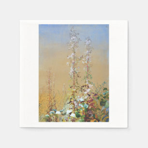 Servilleta De Papel flora del desierto americano por Fidelia Bridges