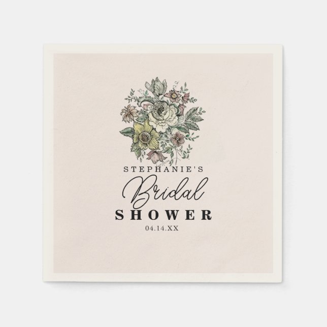 Servilleta De Papel FLORACIÓN (Blooming) (Anverso)