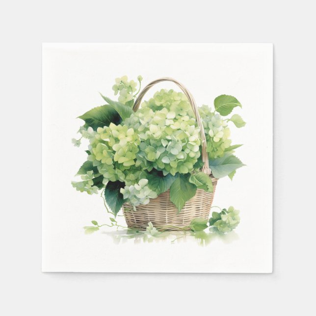 Servilleta De Papel Floral  (Anverso)