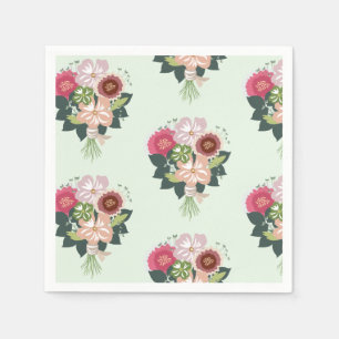 Servilleta De Papel Floral Bouquet