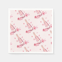 Servilleta De Papel  Floral Champagne | Bridal Shower Brunch