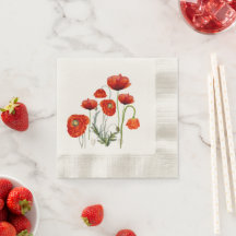 Floral de desfile de POPPY ROJO