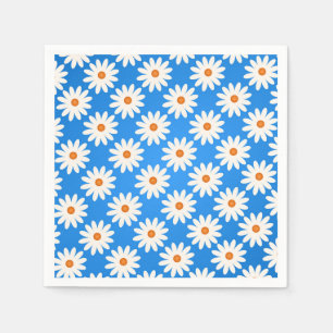 Servilleta De Papel Floral de margarita simple