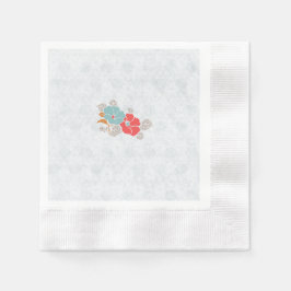 Servilleta De Papel "Floral Elegance" Collection