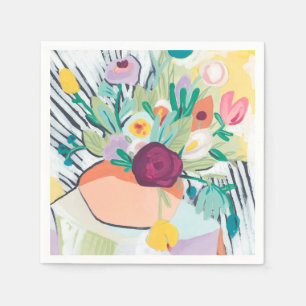 Servilleta De Papel Floral II