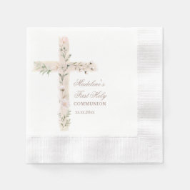 Servilleta De Papel floral Santa Cruz Primera Comunión