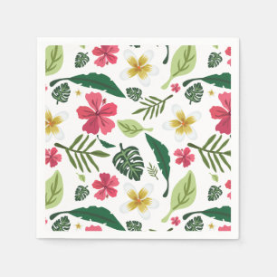 Servilleta De Papel Floral tropical