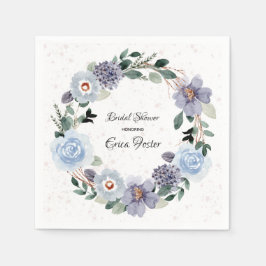 Servilleta De Papel Floral Wreath Bridal Shower