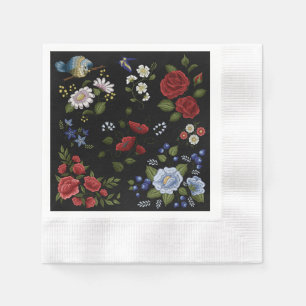 Servilleta De Papel Flores
