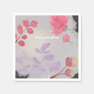 Servilleta De Papel Flores