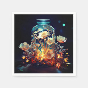 Servilleta De Papel Flores