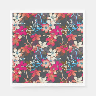 Servilleta De Papel Flores 1478 servilletas de papel de almuerzo