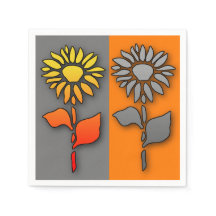 Flores Cocktail Napkins