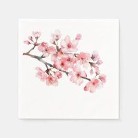 Flores de cerezo en flor en blanco rosado