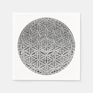 Servilleta De Papel FLORES DE LA VIDA - Medalla Plata