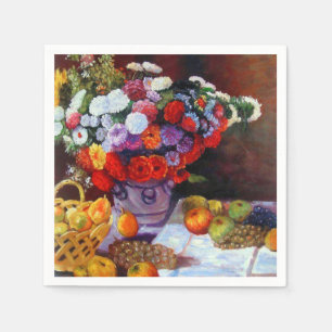 Servilleta De Papel Flores de mono y fruta