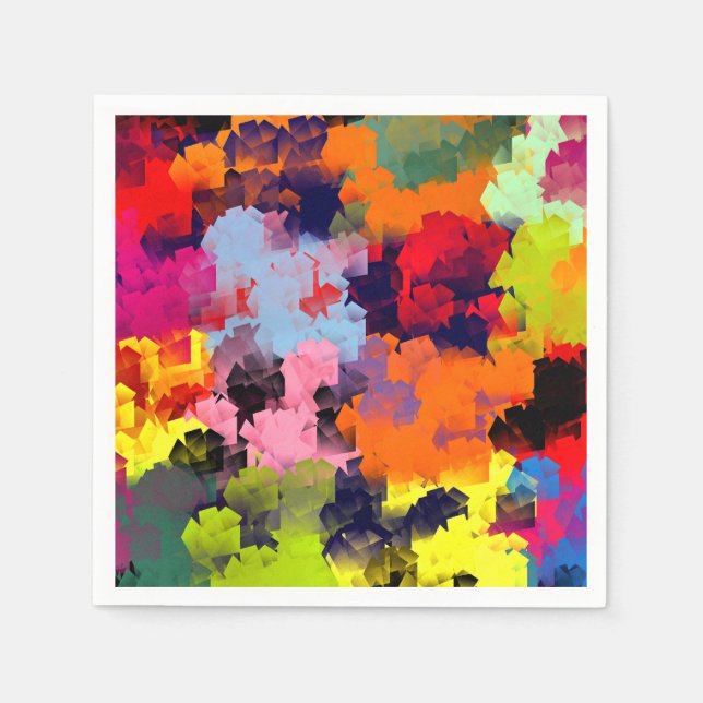 SERVILLETA DE PAPEL FLORES DE VERANO (Anverso)