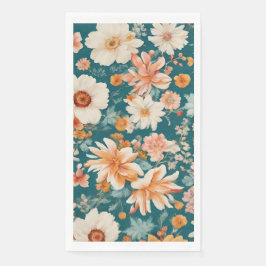 Servilleta De Papel Flores Delicadas Increíbles