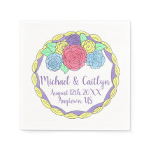 Flores florales Rosas Boda de ducha de novia