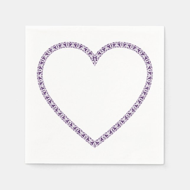 Servilleta De Papel Flores Napkins (Anverso)