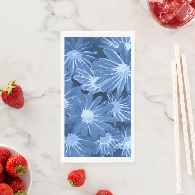 Servilleta De Papel Flores rojas y amarillas 3 (In situ)