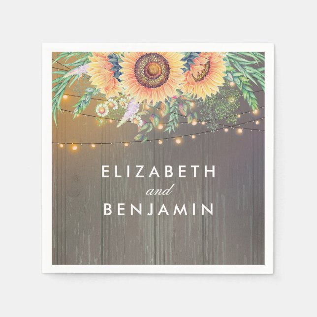 Servilleta De Papel Flores rusas y cuerdas iluminan el establo de made (Anverso)