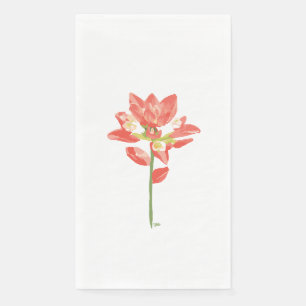 Servilleta De Papel Flores Silvestres de Texas - Pintura de Indio, nar