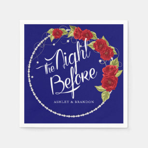 Servilleta De Papel Flores turcas la noche antes de ensayar las servil