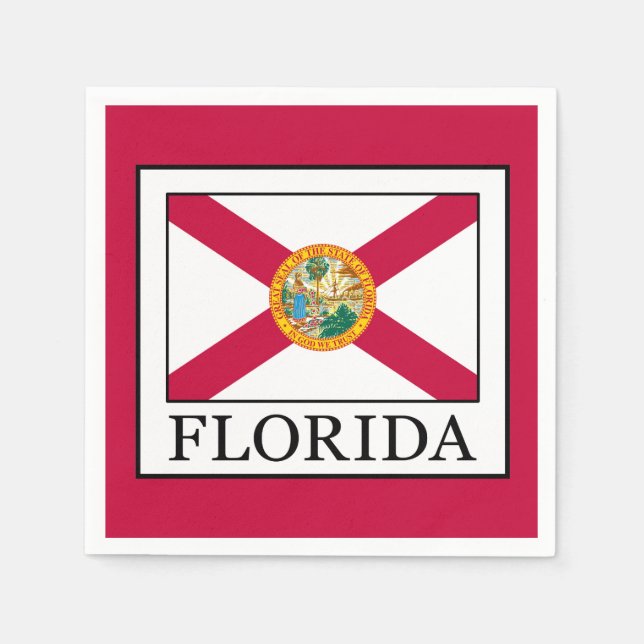 Servilleta De Papel Florida (Anverso)