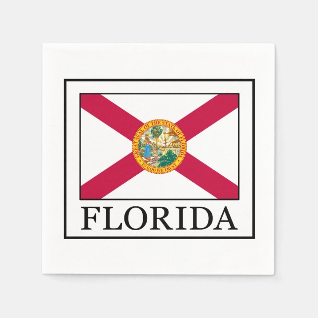 Servilleta De Papel Florida (Anverso)