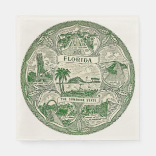 Servilleta De Papel Florida el Estado del Sol
