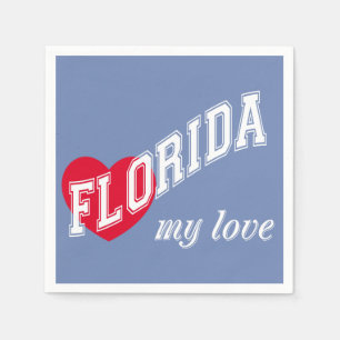 Servilleta De Papel Florida, mi amor