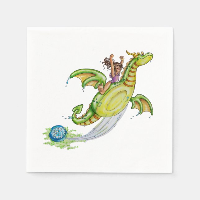 Servilleta De Papel Flotación de la piscina (Anverso)