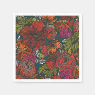 Servilleta De Papel Flower Medley