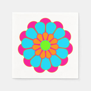 Servilleta De Papel Flower Power Bloom III