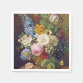 Servilleta De Papel Flower Still Life by Jean Ulrich Tournier