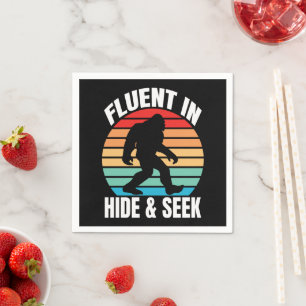 Servilleta De Papel Fluent in hide y Seek divertidos