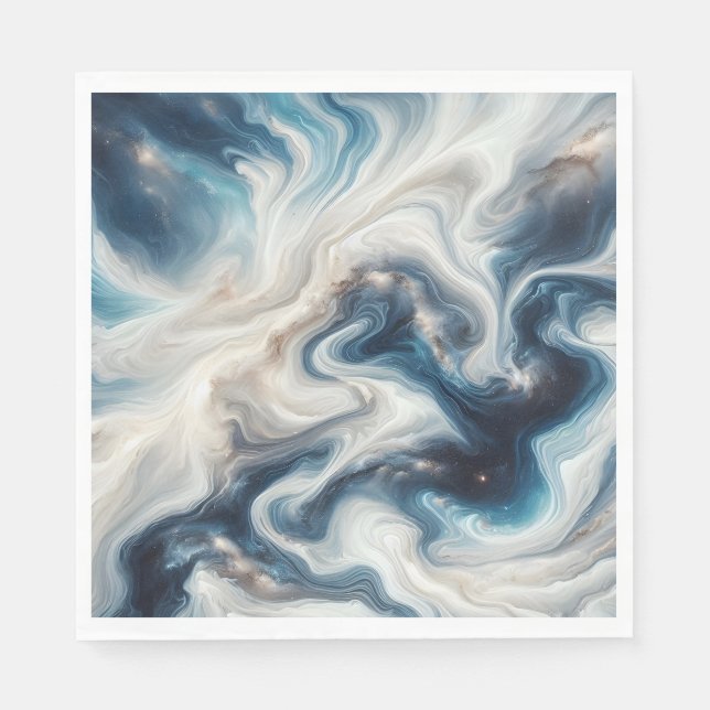 Servilleta De Papel Flujo de nebulosa (Anverso)