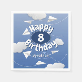 Servilleta De Papel flying folded paper airplanes childrens birthday