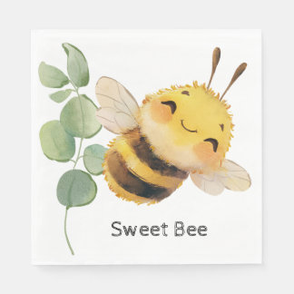 Servilleta De Papel Flying Happy Bee Napkins
