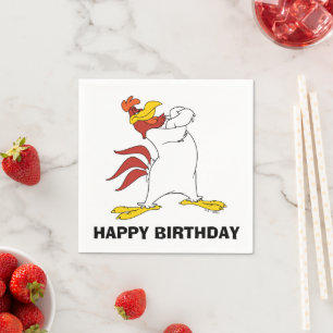 Servilleta De Papel Foghorn Leghorn brazos cruzados