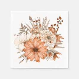 Servilleta De Papel Foliage Foliage Thankending