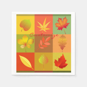 Servilleta De Papel Foliage otoño deja a Thunder_Cove