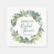 Foliage Wreath de Jardín Bohemio Personalizado