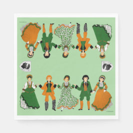 Servilleta De Papel Folklore de Corse, France