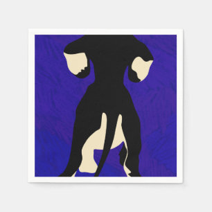 Servilleta De Papel Fondo azul