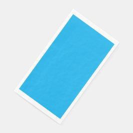 Servilleta De Papel Fondo azul brillante sólido