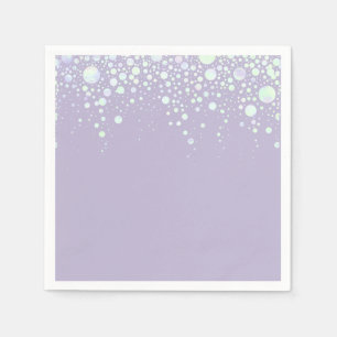 Servilleta De Papel Fondo - estrellas del purpurina de la lavanda