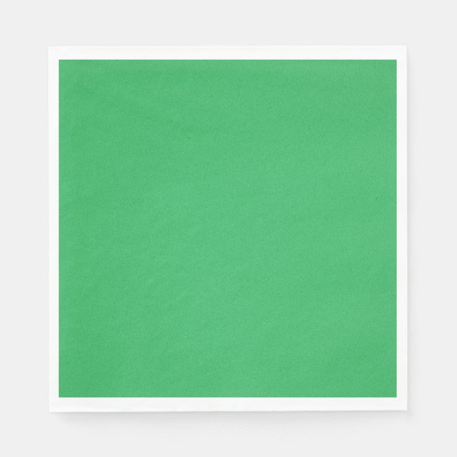 Servilleta De Papel Fondo Granulado Verde de Moda (Anverso)